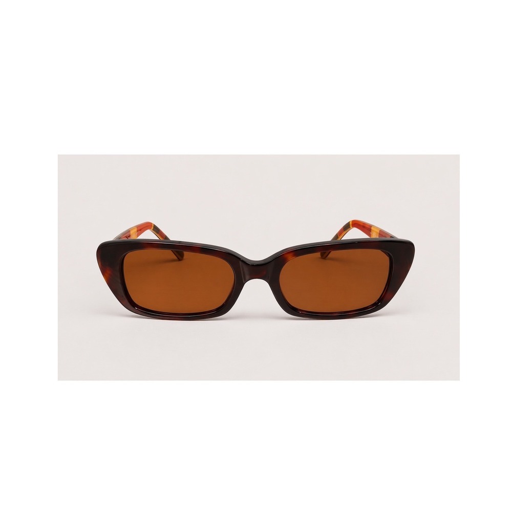 Kate Spade Ivy/S Narrow Cat Eye Sunglasses Tortoise Y2K Style Made in Italy